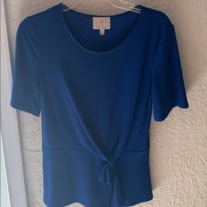 Royal Blue Blouse